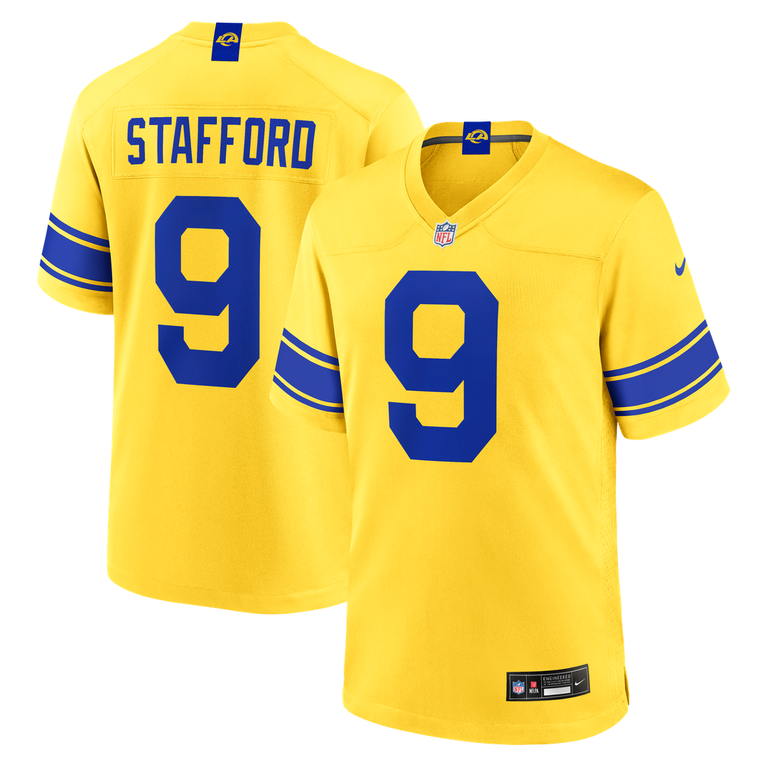 Matthew Stafford Los Angeles Rams Nike Classic Sol Game Jersey