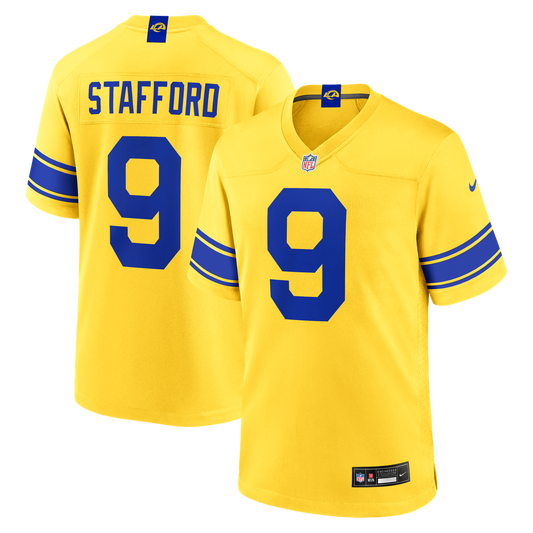 Matthew Stafford Los Angeles Rams Nike Classic Sol Game Jersey