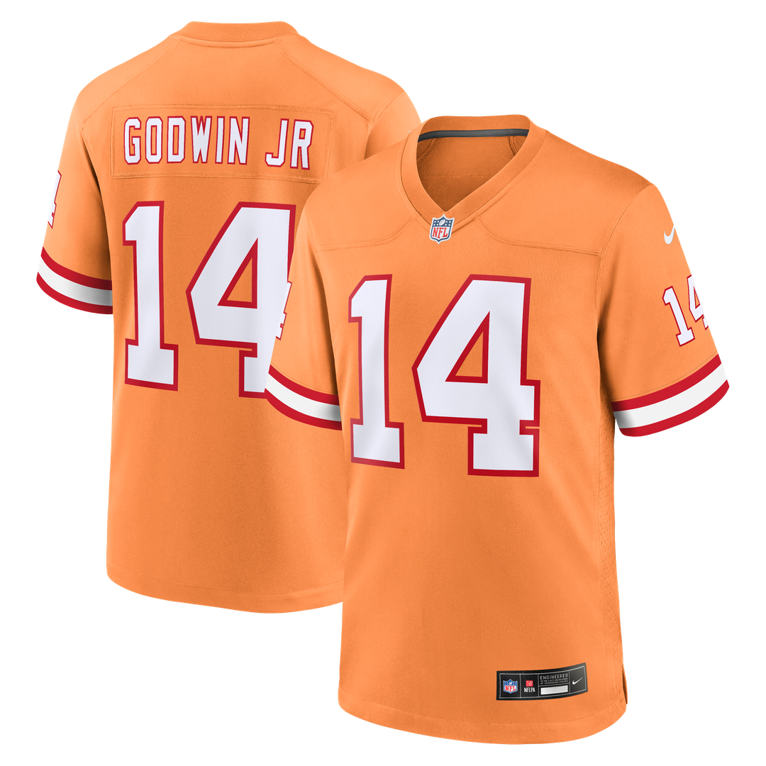 Chris Godwin Jr. Tampa Bay Buccaneers Nike Orange Alternate Game Player Jersey
