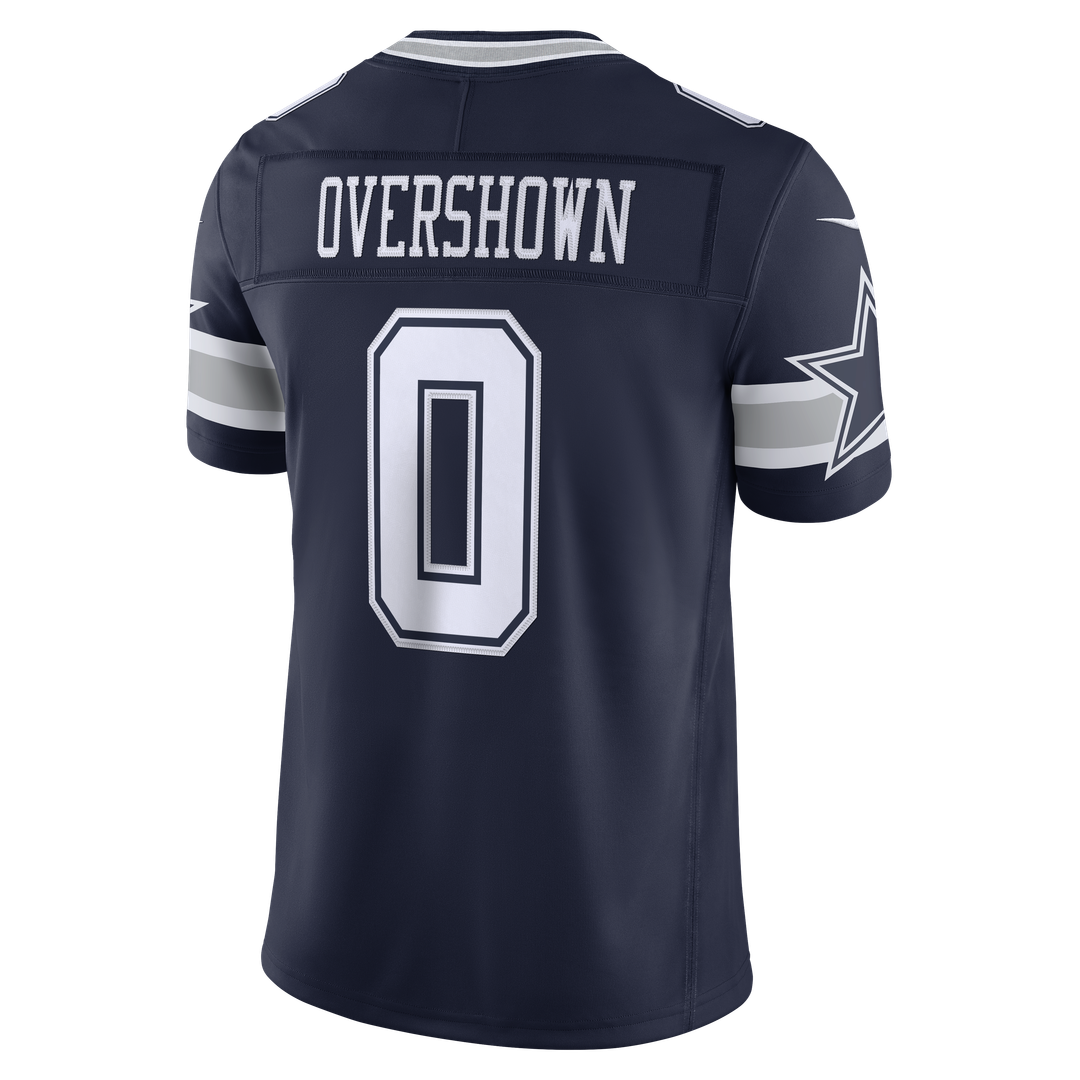 DeMarvion Overshown Dallas Cowboys Nike Navy Team Vapor F.U.S.E. Stitched Limited Jersey