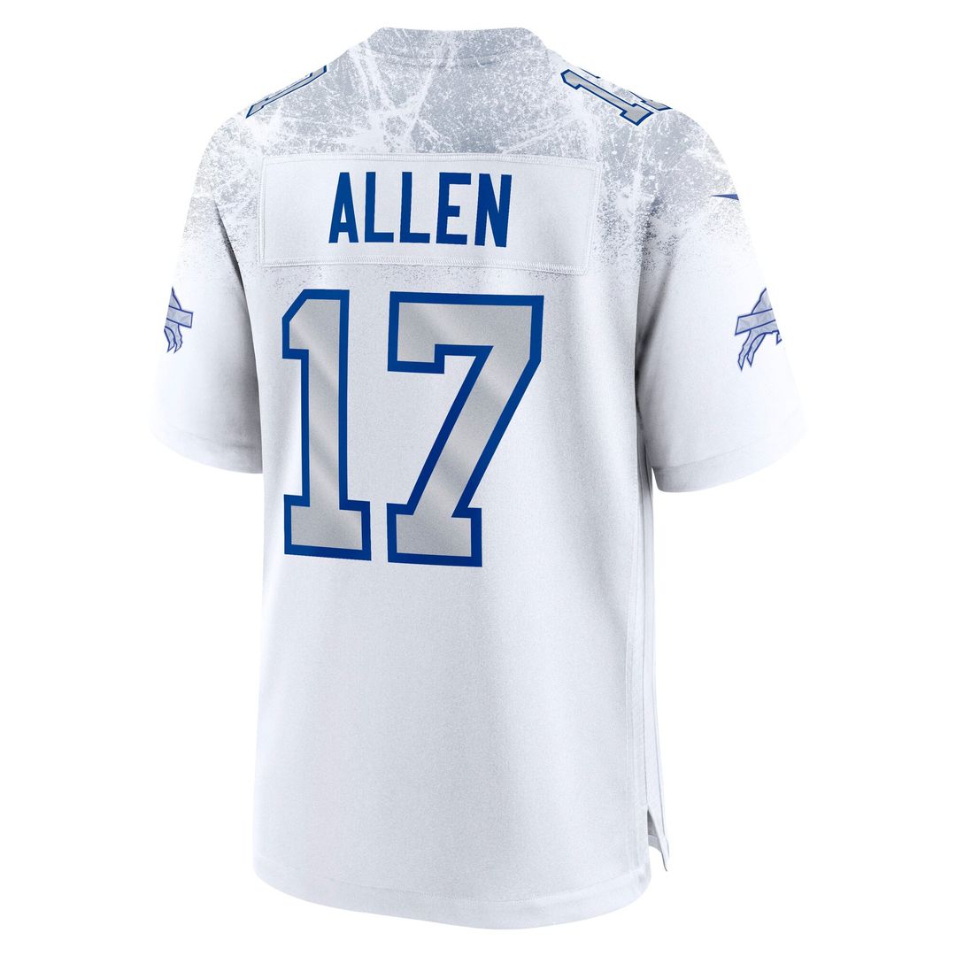 Josh Allen Buffalo Bills Nike White Rivalries Collection Game Jersey