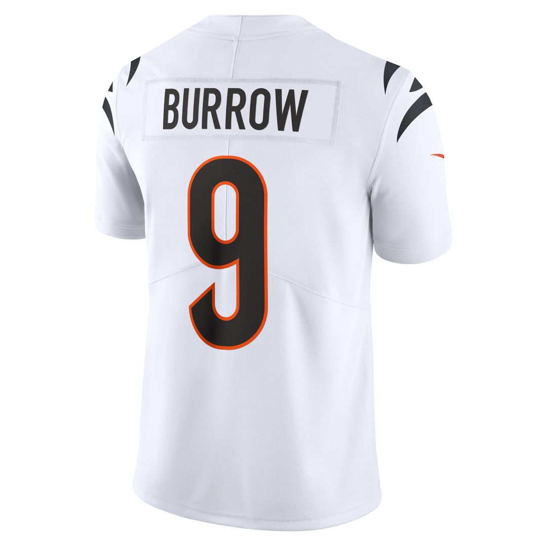 Joe Burrow Cincinnati Bengals Nike White Vapor Untouchable Limited Jersey