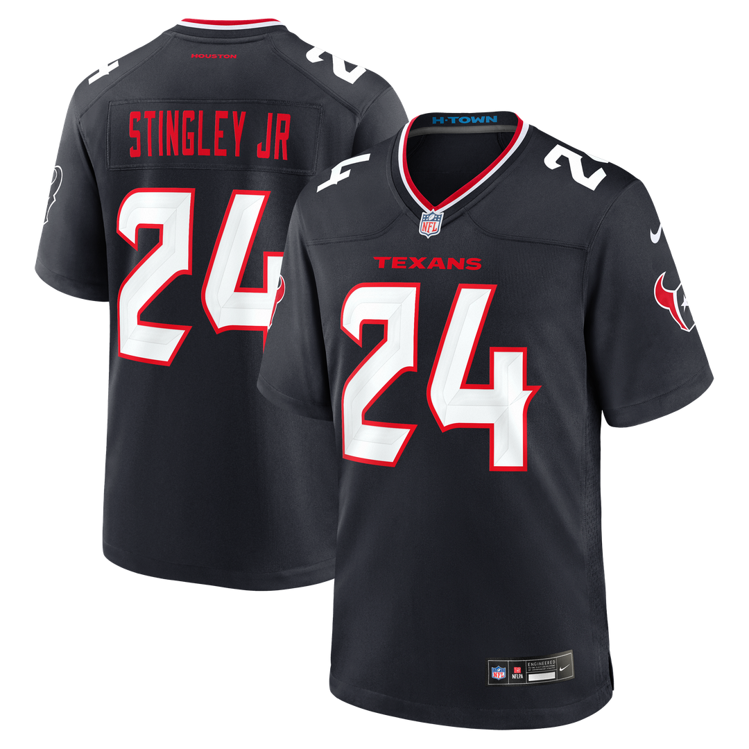 Derek Stingley Jr. Houston Texans Nike Red Alternate Game Jersey