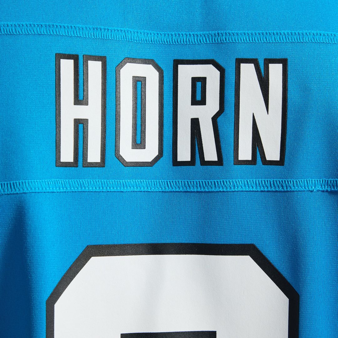 Jaycee Horn Carolina Panthers Nike Blue Alternate Game Jersey