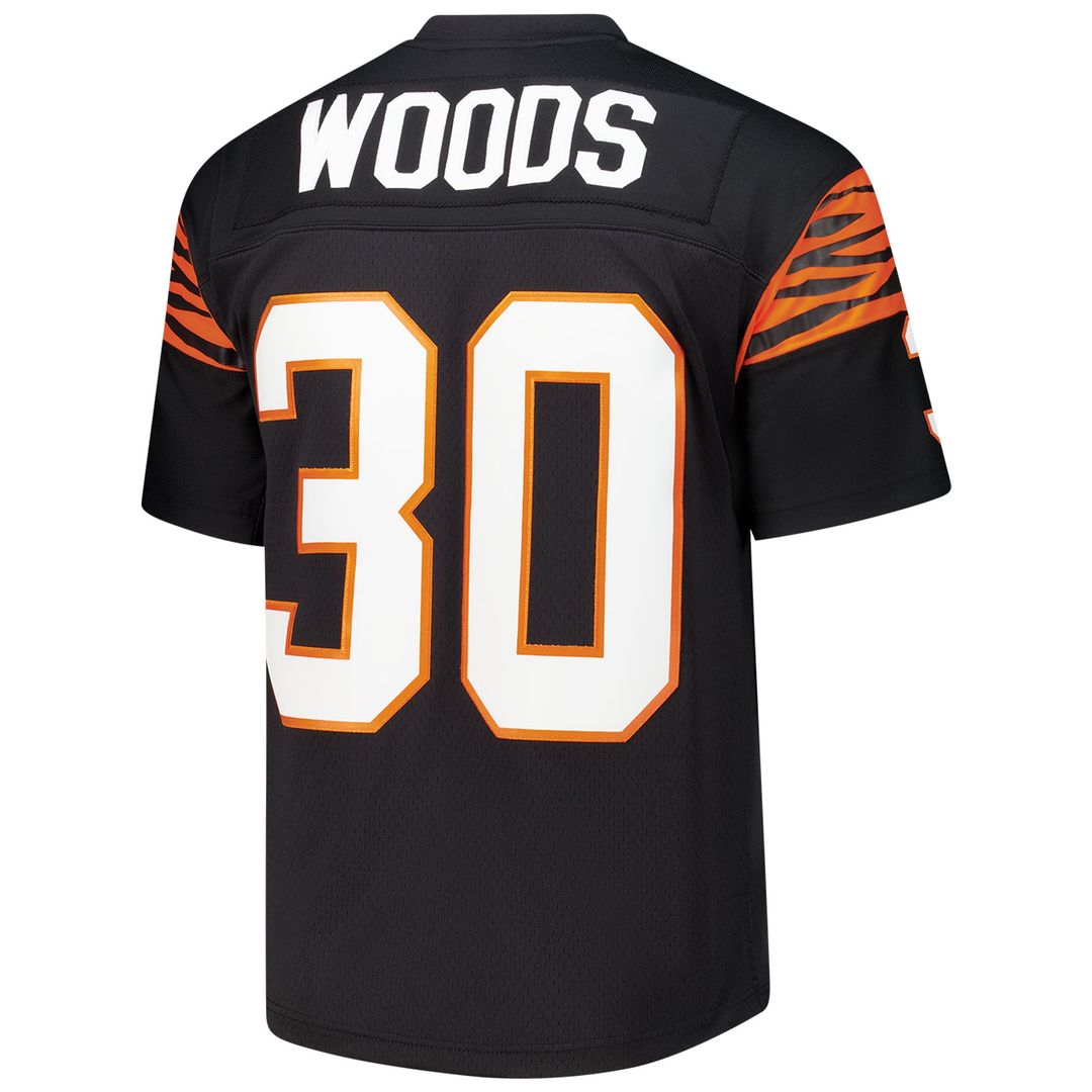 Ickey Woods Cincinnati Bengals Mitchell & Ness Black 1988 Legacy Replica Jersey