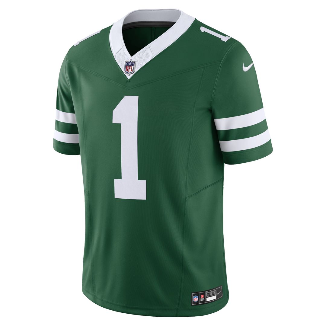 Ahmad Sauce Gardner New York Jets Nike Legacy Green Vapor F.U.S.E. Limited Jersey