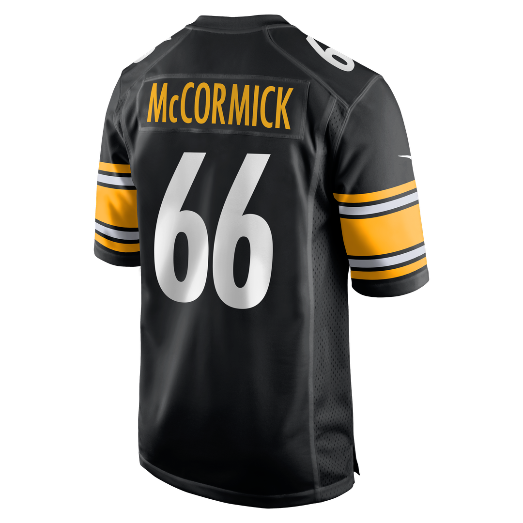 Mason McCormick Pittsburgh Steelers Nike Black Game Jersey