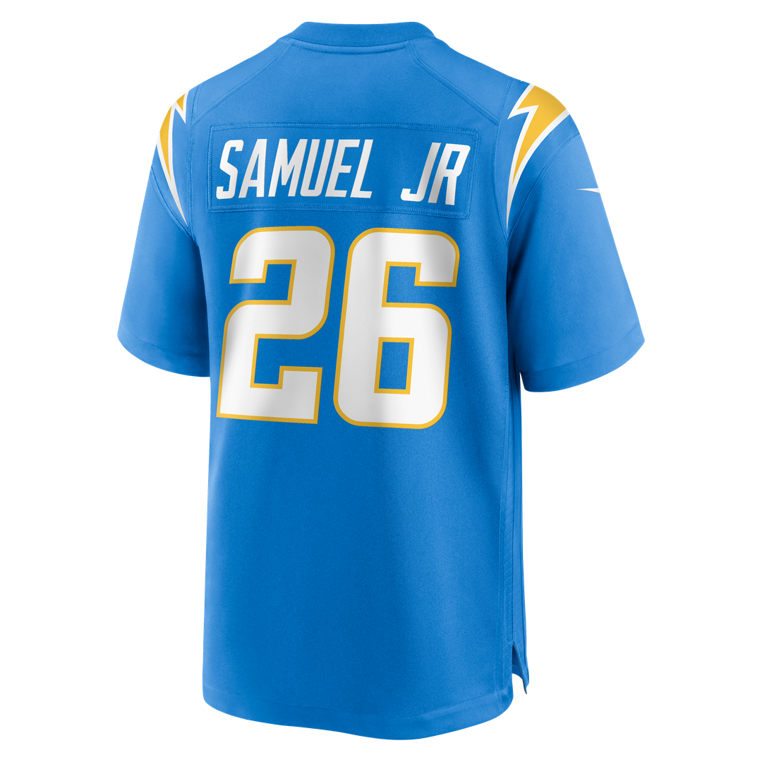 Asante Samuel Jr. Los Angeles Chargers Nike Powder Blue Game Player Jersey
