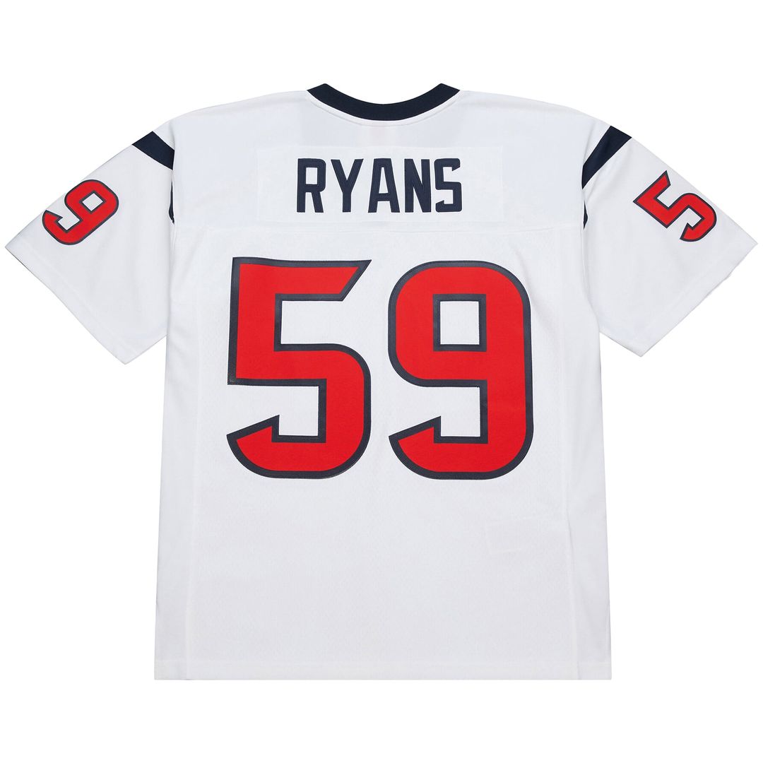 DeMeco Ryans Houston Texans Mitchell & Ness White 2006 Legacy Replica Jersey