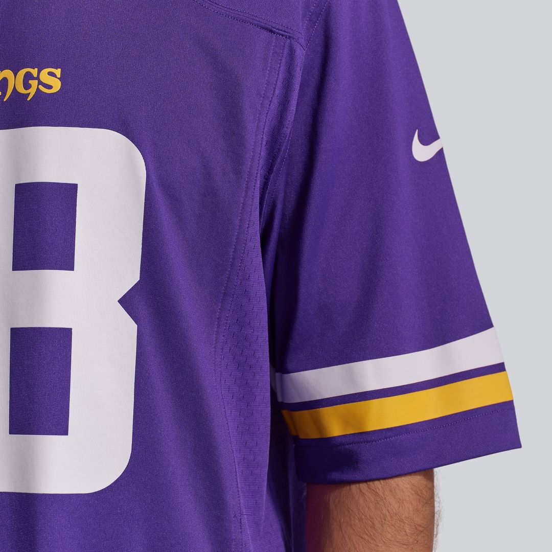 Justin Jefferson Minnesota Vikings Nike White Game Player Jersey
