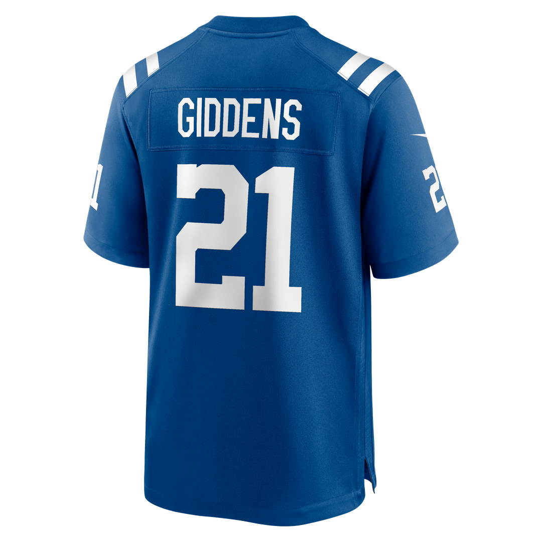 DJ Giddens Indianapolis Colts Nike Royal Team Game Jersey