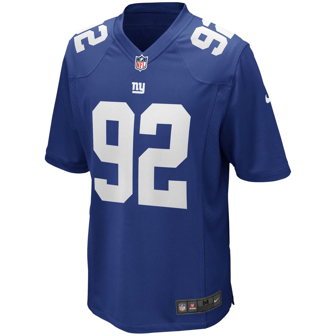 Michael Strahan New York Giants Nike Royal Game Retired Player Jersey