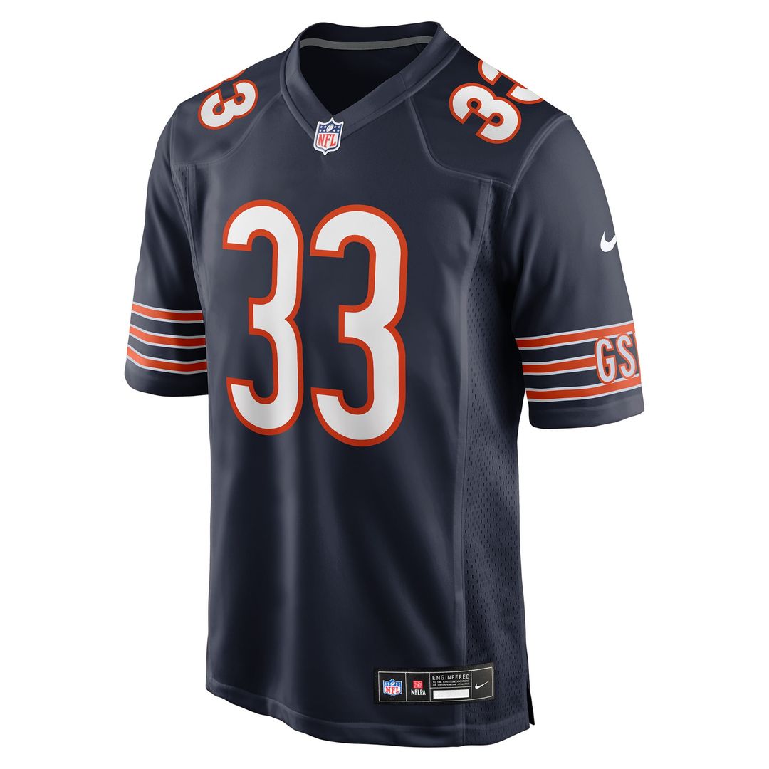 Jaylon Jones Chicago Bears Nike Navy Team Game Jersey