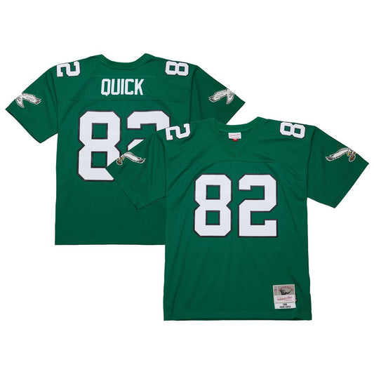 Mike Quick Philadelphia Eagles Mitchell & Ness Kelly Green Legacy Replica Jersey