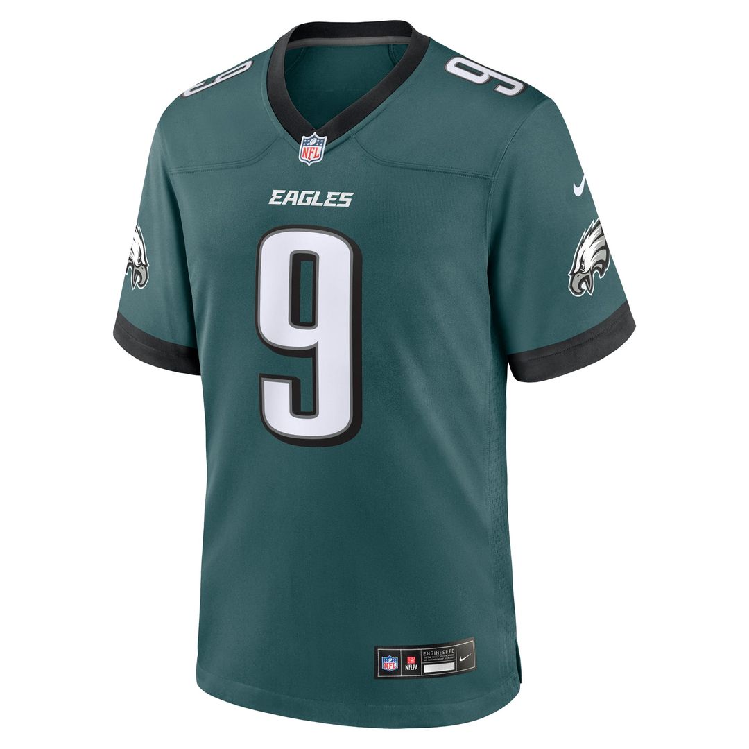 Nick Foles Philadelphia Eagles Nike Midnight Green Team Retired Player Game Jersey