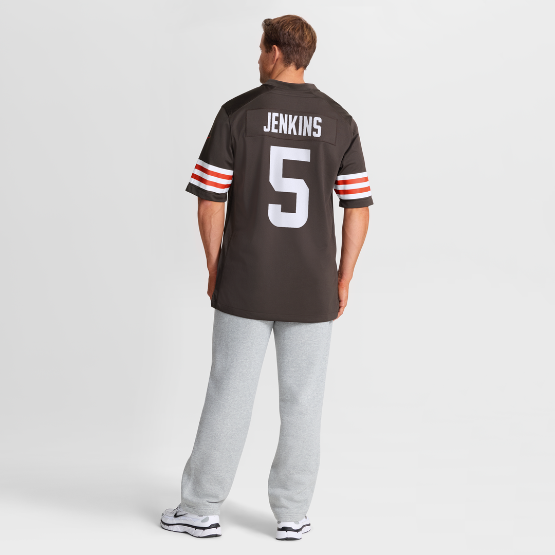 Rayshawn Jenkins Cleveland Browns Nike Brown Team Game Jersey