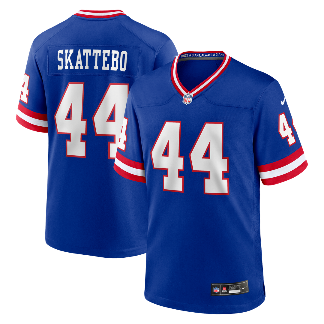 Cam Skattebo New York Giants Nike Royal Alternate 2 Legacy Game Jersey