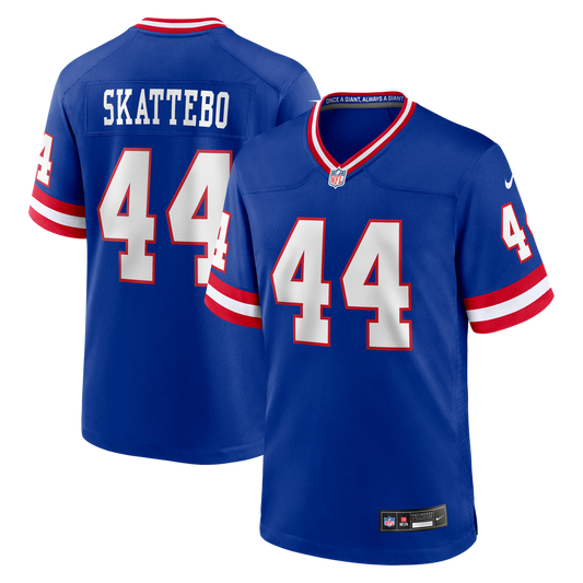 Cam Skattebo New York Giants Nike Royal Alternate 2 Legacy Game Jersey