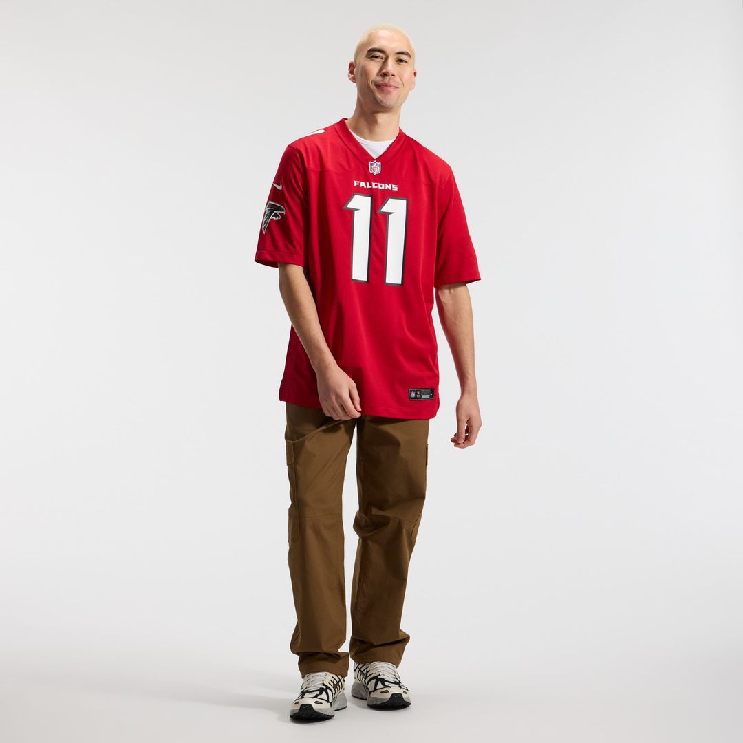 Jalon Walker Atlanta Falcons Nike Red Game Jersey