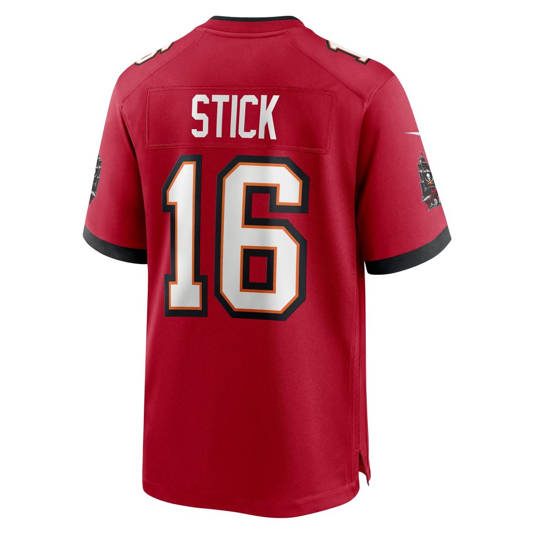 Easton Stick Tampa Bay Buccaneers Nike Red Team Game Jersey