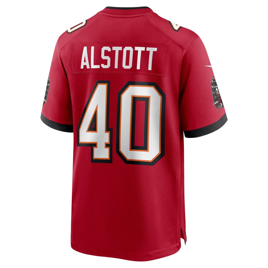Mike Alstott Tampa Bay Buccaneers Nike Red Retired Player Game Jersey