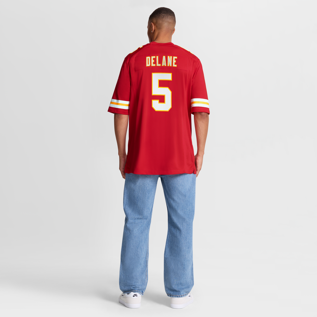 Mansoor Delane Kansas City Chiefs Nike White Game Jersey