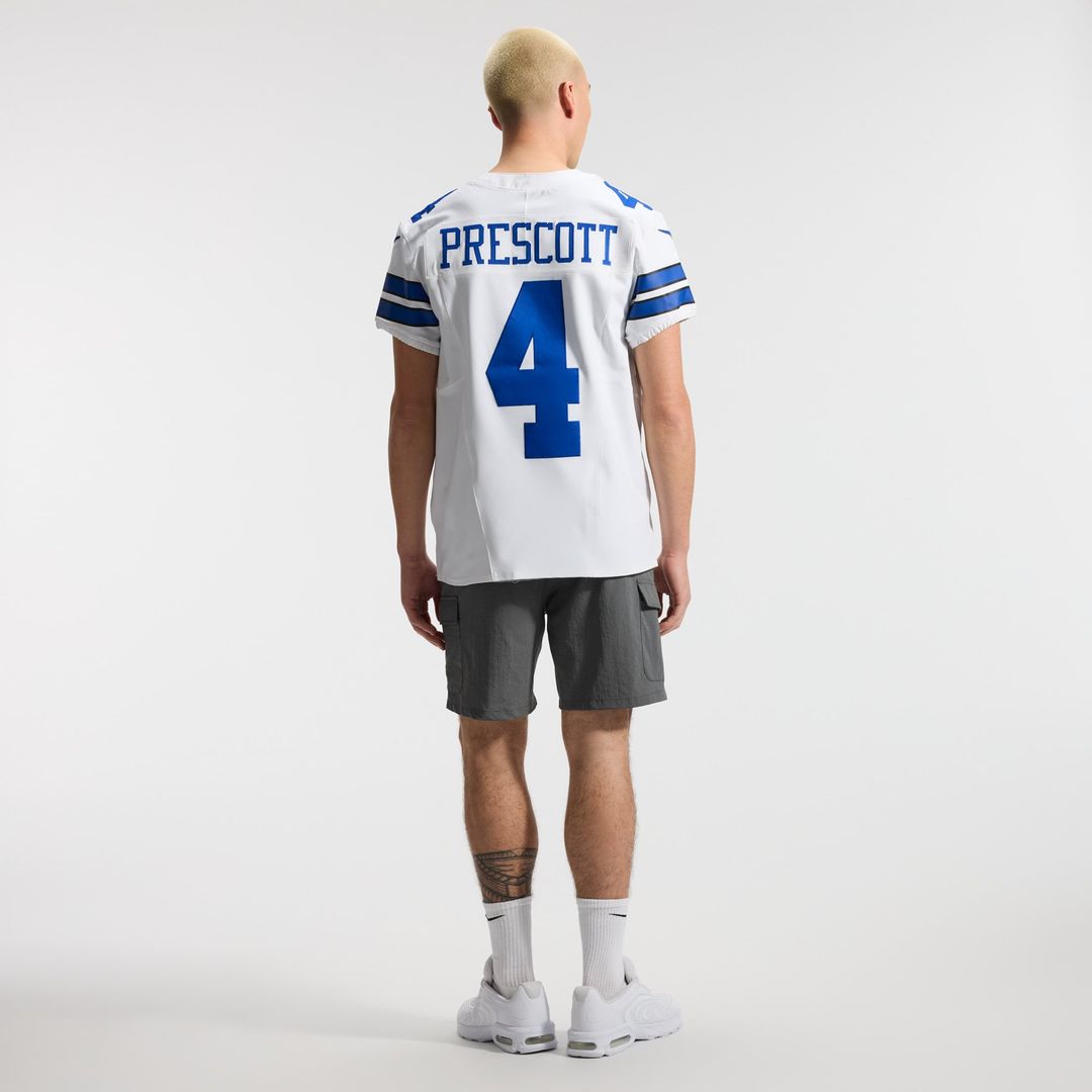 Dak Prescott Dallas Cowboys Nike White Vapor F.U.S.E. Elite Jersey