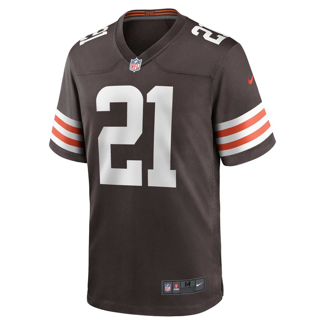 Denzel Ward Cleveland Browns Nike Brown Game Jersey