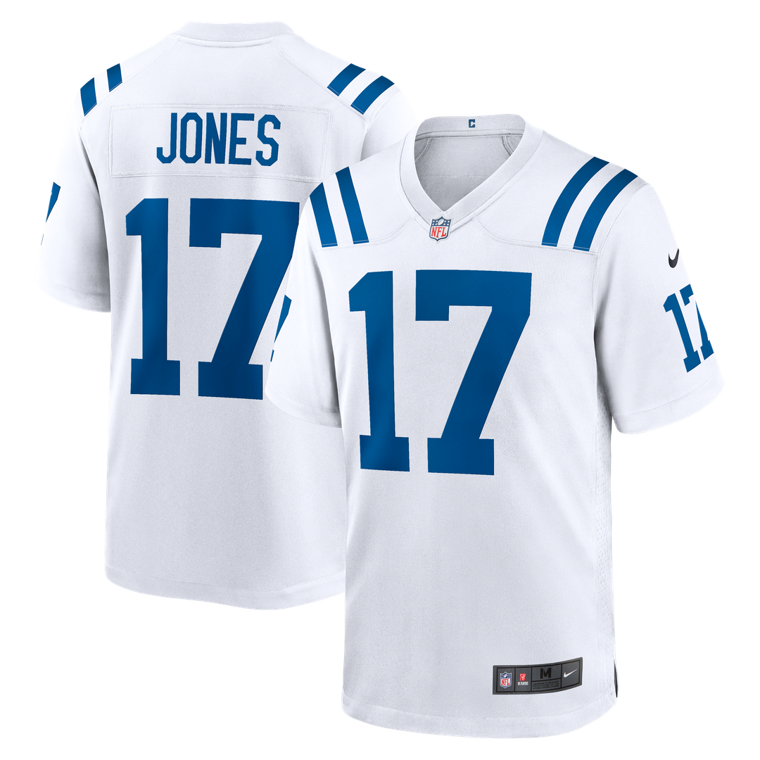 Daniel Jones Indianapolis Colts Nike White Game Jersey
