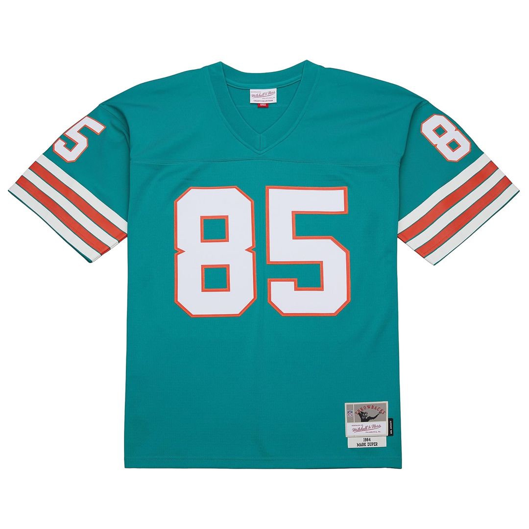Mark Duper Miami Dolphins Mitchell & Ness Aqua Legacy Replica Jersey