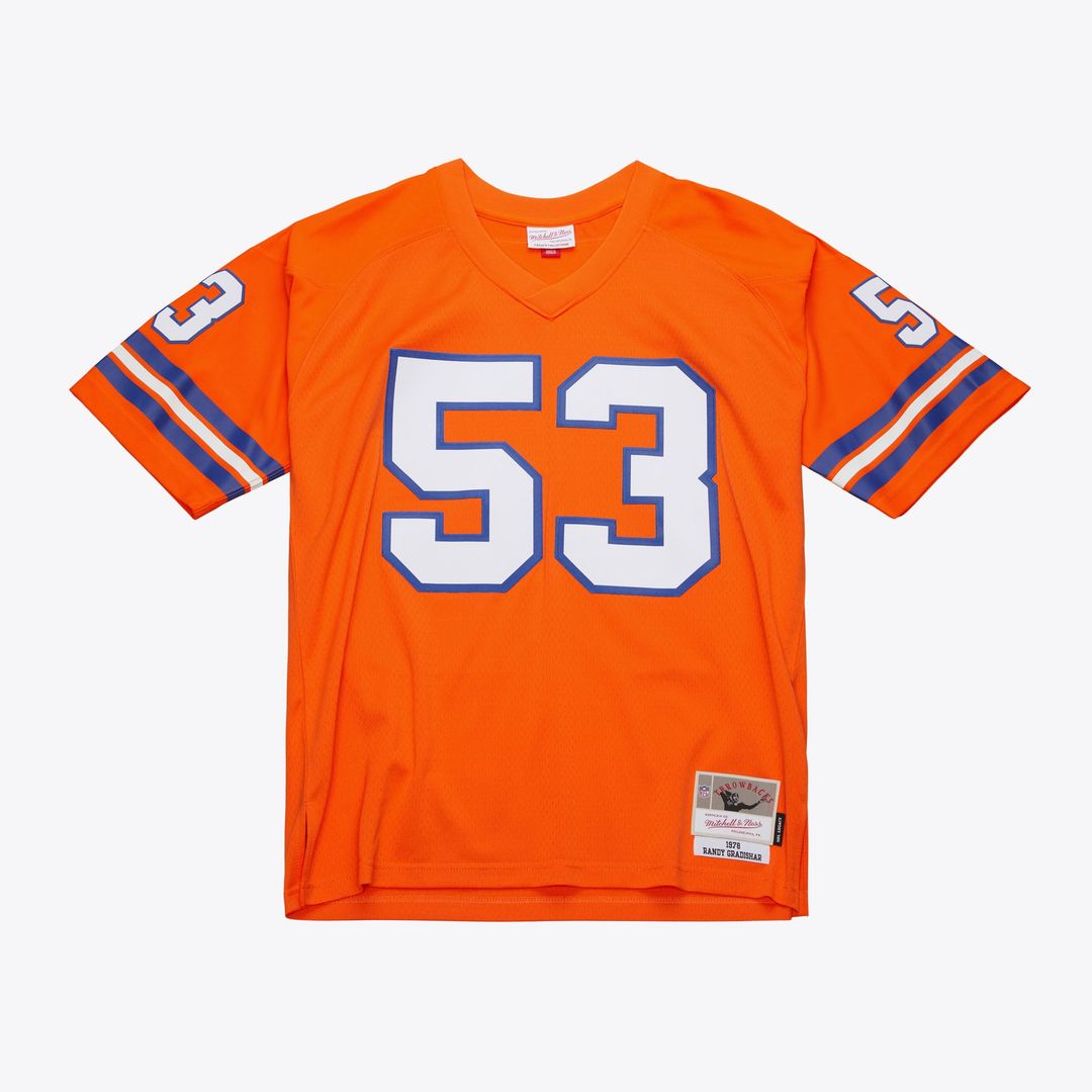 Randy Gradishar Denver Broncos Mitchell & Ness Orange 1978 Legacy Replica Jersey