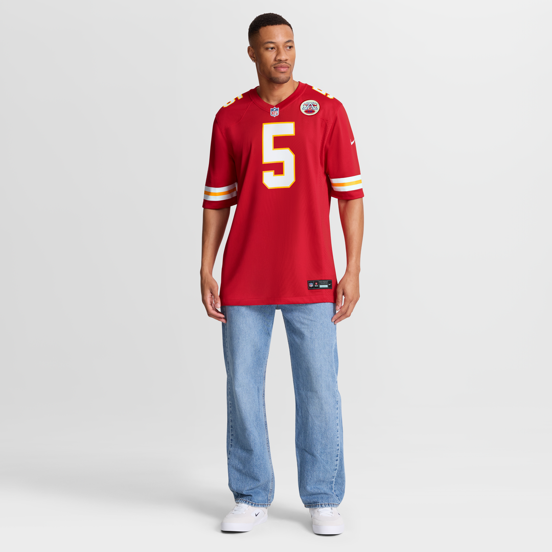 Mansoor Delane Kansas City Chiefs Nike White Game Jersey