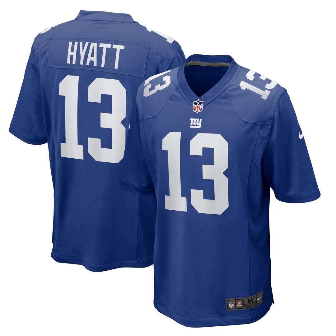 Jalin Hyatt New York Giants Nike White Game Jersey