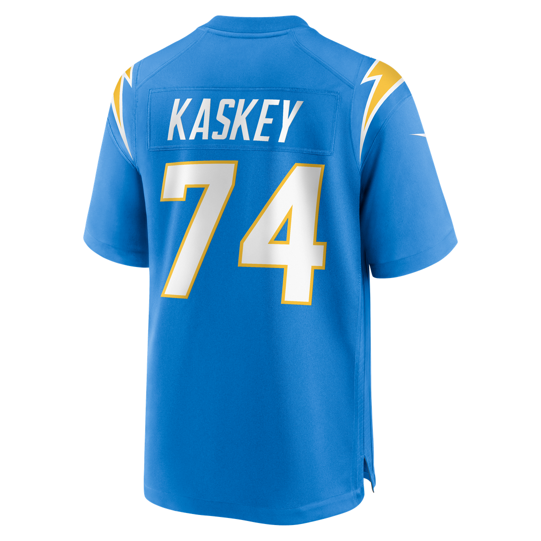 Matt Kaskey Los Angeles Chargers Nike Powder Blue Team Game Jersey