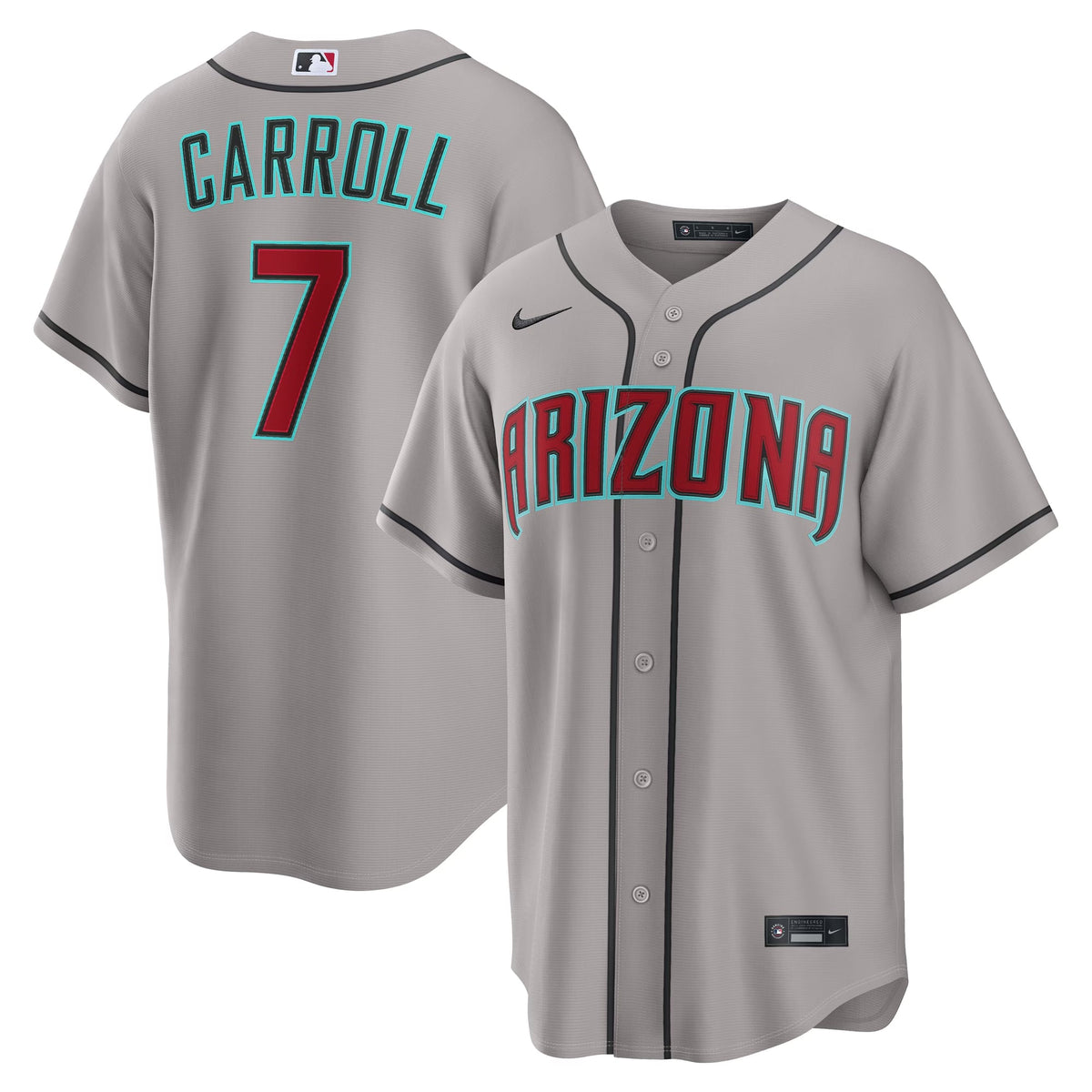 Arizona Diamondbacks Corbin Carroll Nike Crimson Alternate 2 Replica Jersey