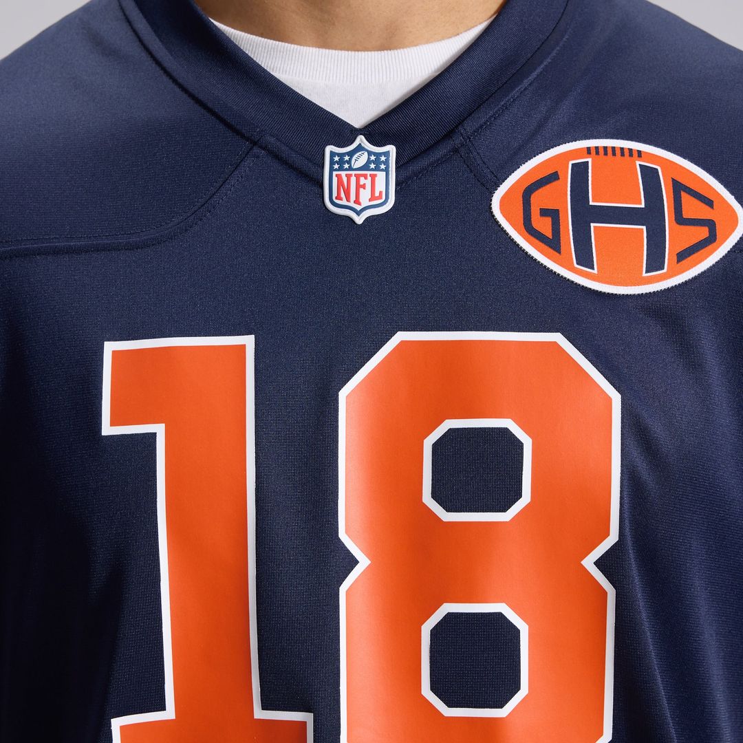 Caleb Williams Chicago Bears Nike Navy 2026 Rivalries Collection Game Jersey