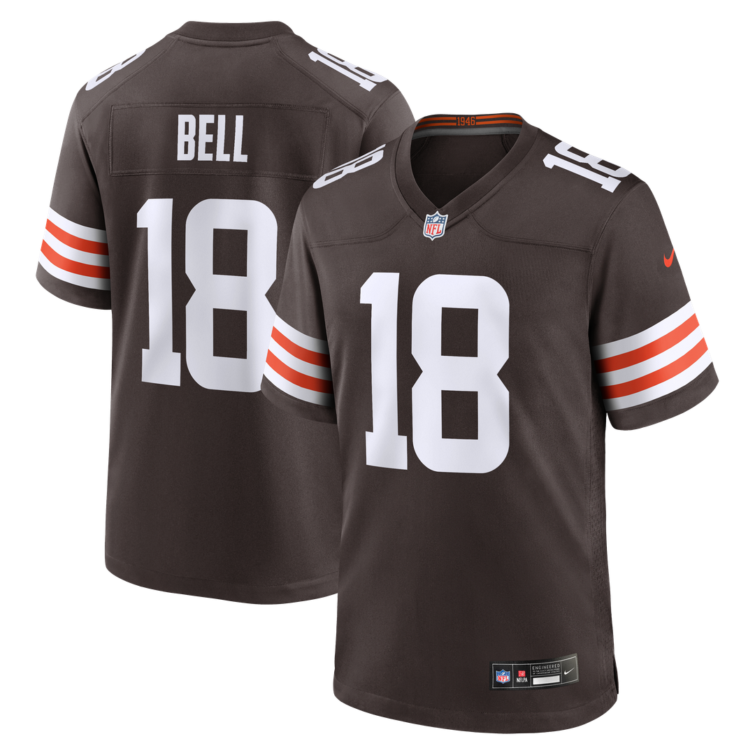 David Bell Cleveland Browns Nike Brown Game Jersey