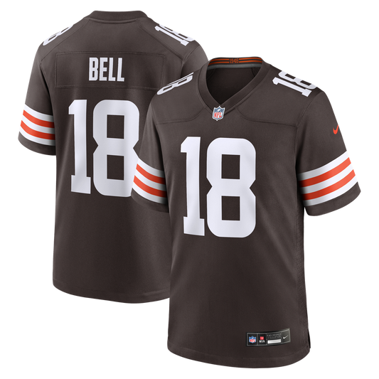 David Bell Cleveland Browns Nike Brown Game Jersey