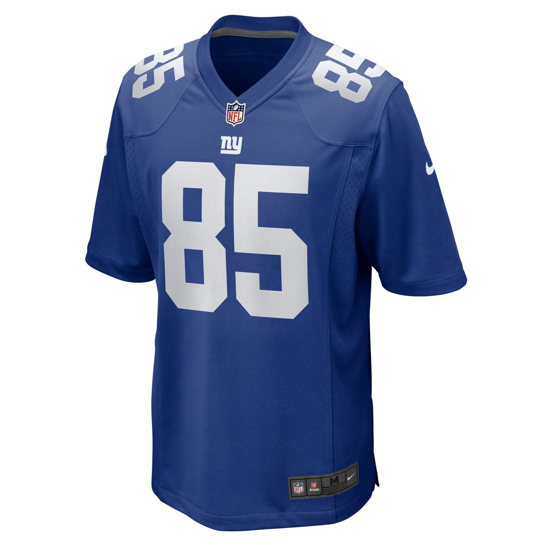 Chris Manhertz New York Giants Nike Royal Team Game Jersey