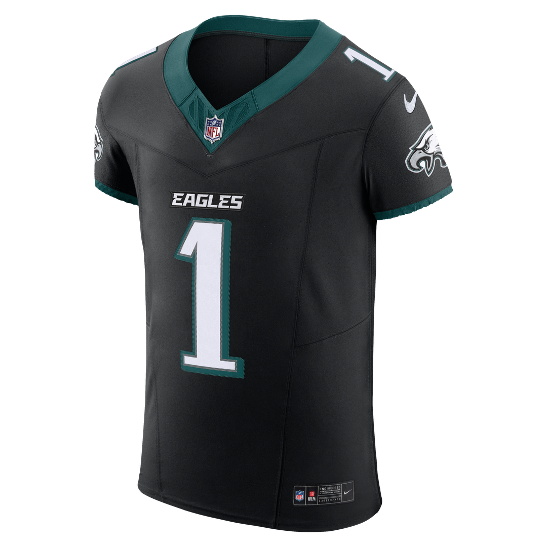 Jalen Hurts Philadelphia Eagles Nike Black Alternate Vapor F.U.S.E. Elite Jersey