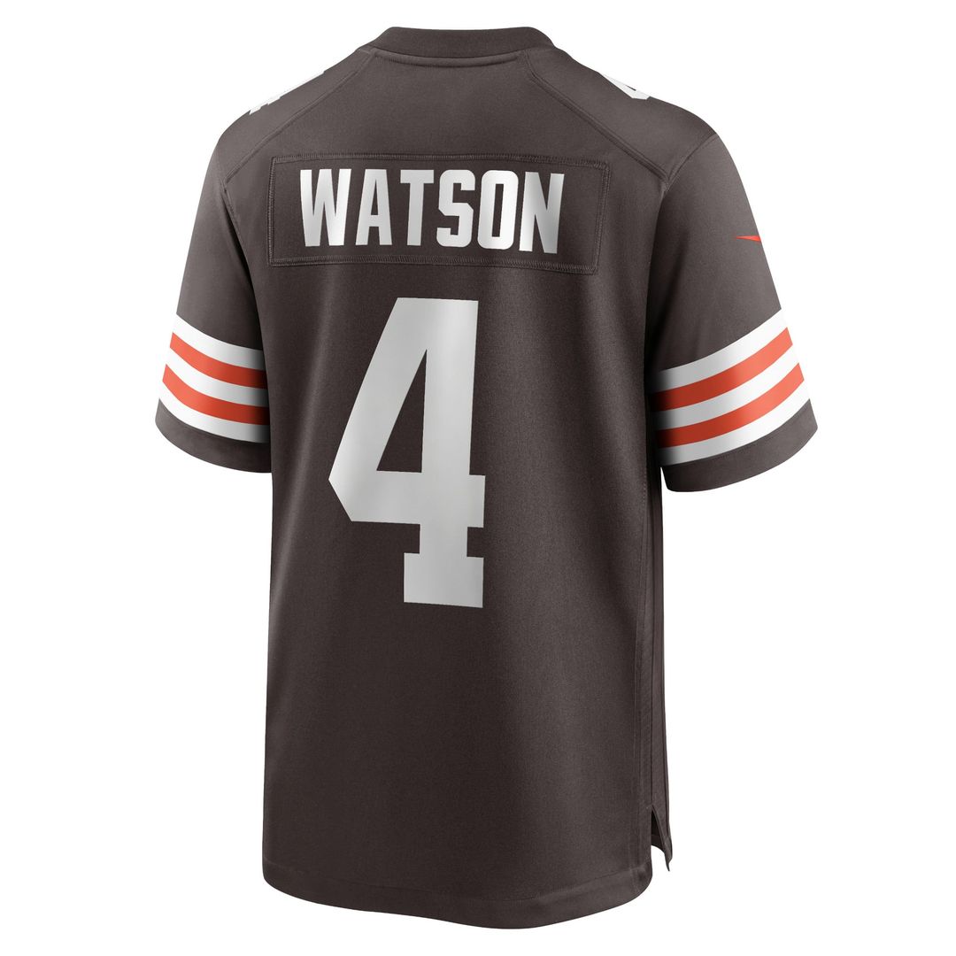 Deshaun Watson Cleveland Browns Nike Brown Game Jersey