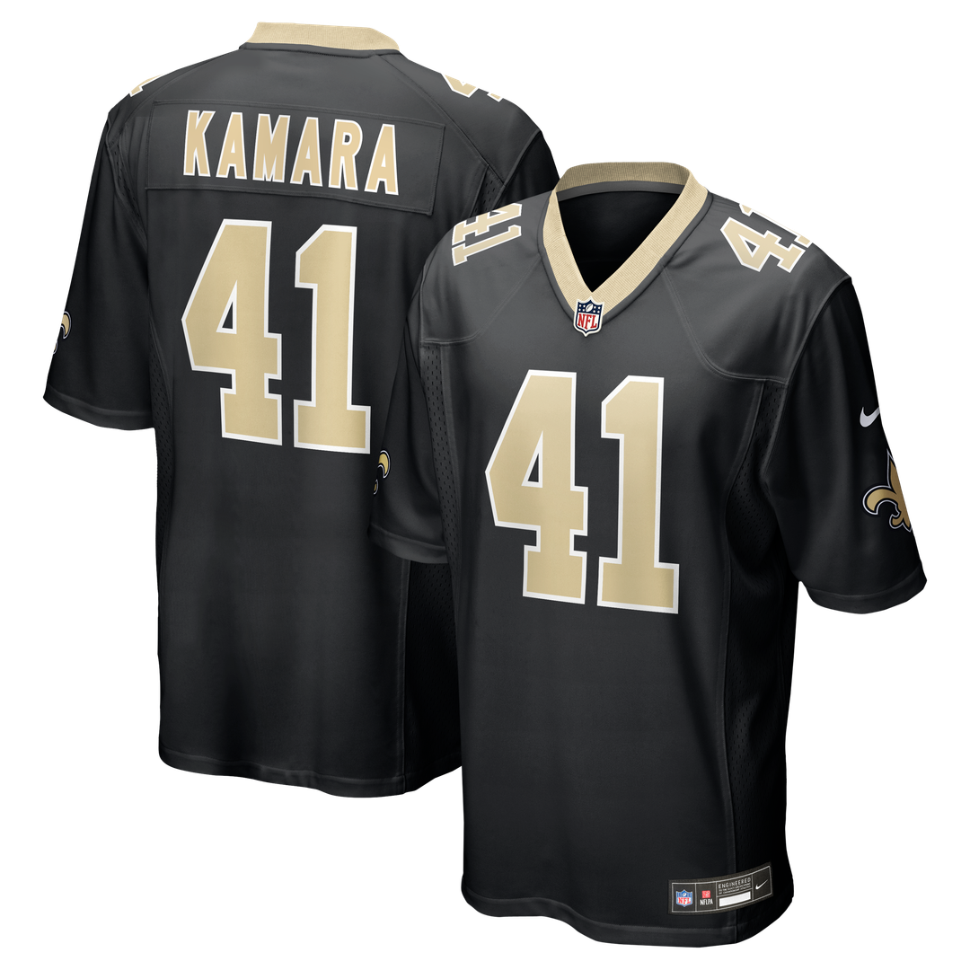 Alvin Kamara New Orleans Saints Nike White Alternate Game Jersey