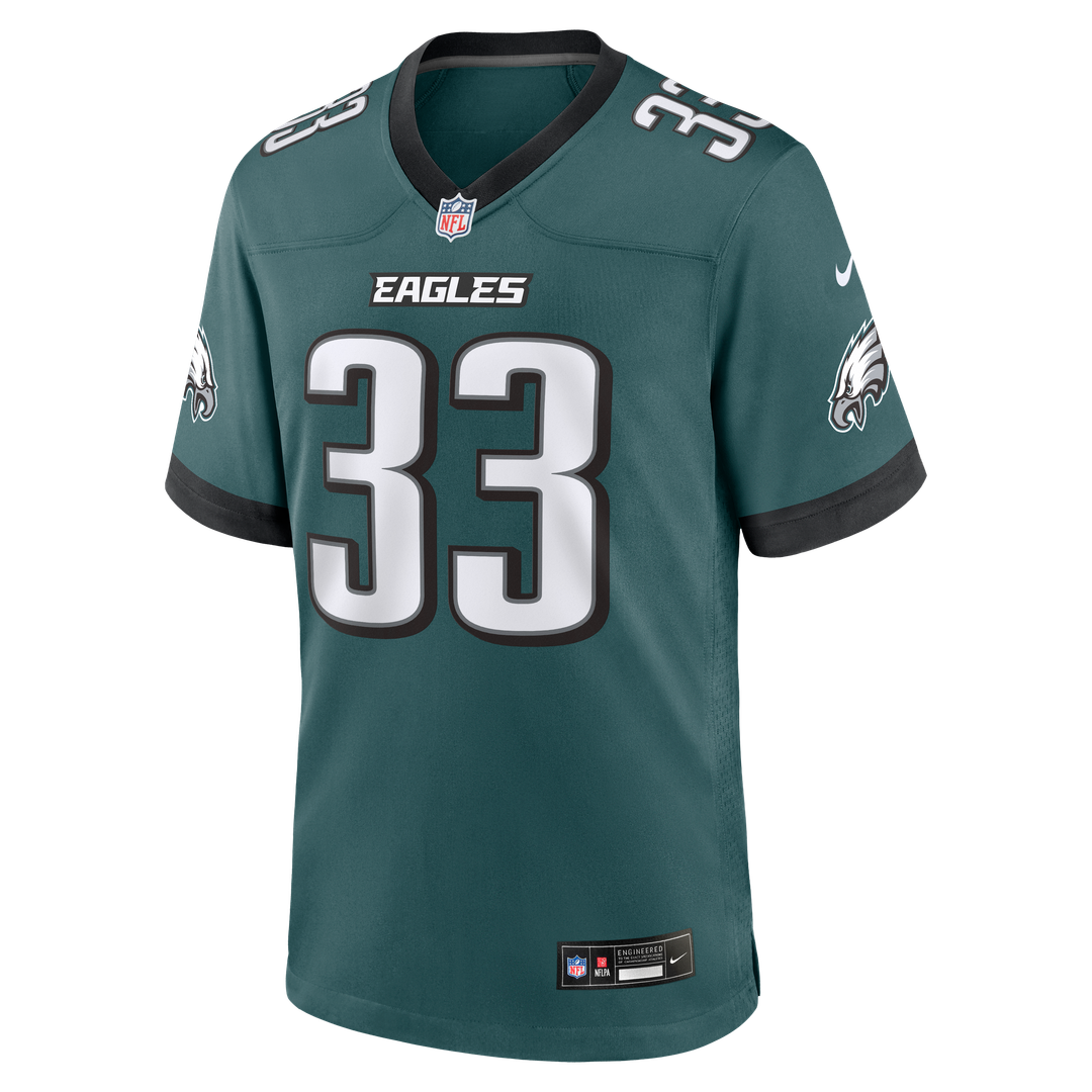 Cooper DeJean Philadelphia Eagles Nike Midnight Green Team Game Jersey