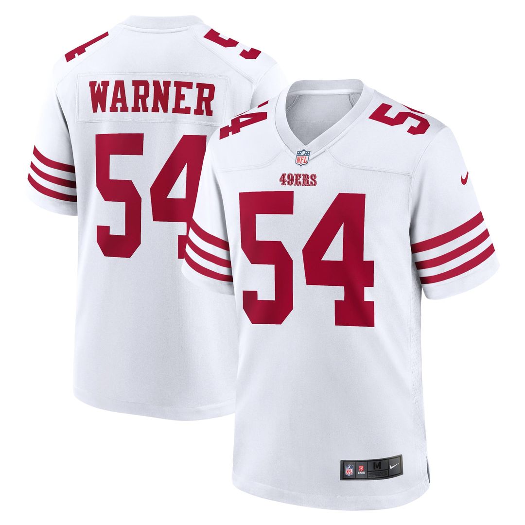 Fred Warner San Francisco 49ers Nike Scarlet Player Game Jersey