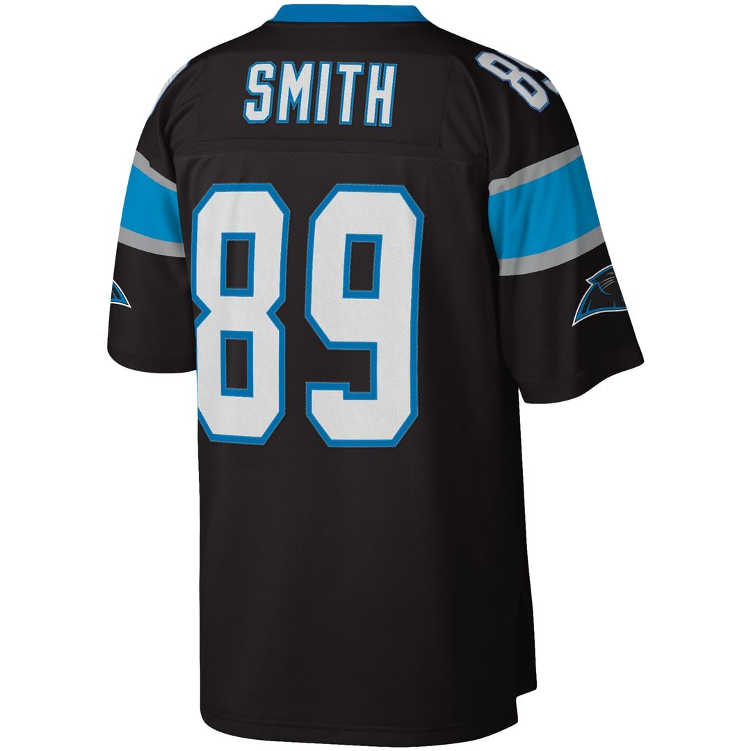 Steve Smith Carolina Panthers Mitchell & Ness Black Legacy Replica Jersey
