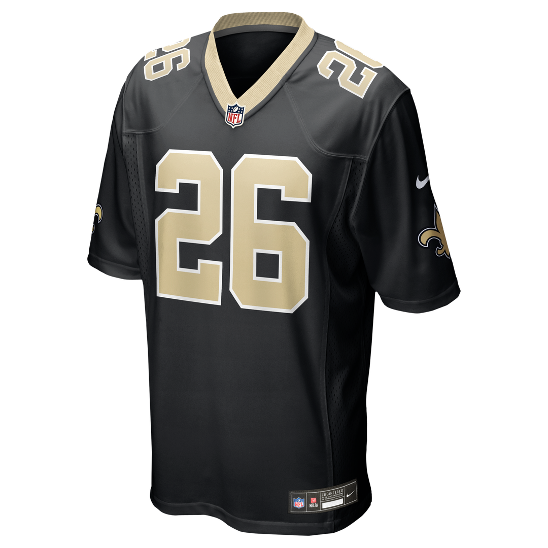 Deuce McAllister New Orleans Saints Nike Black Game Retired Player Jersey