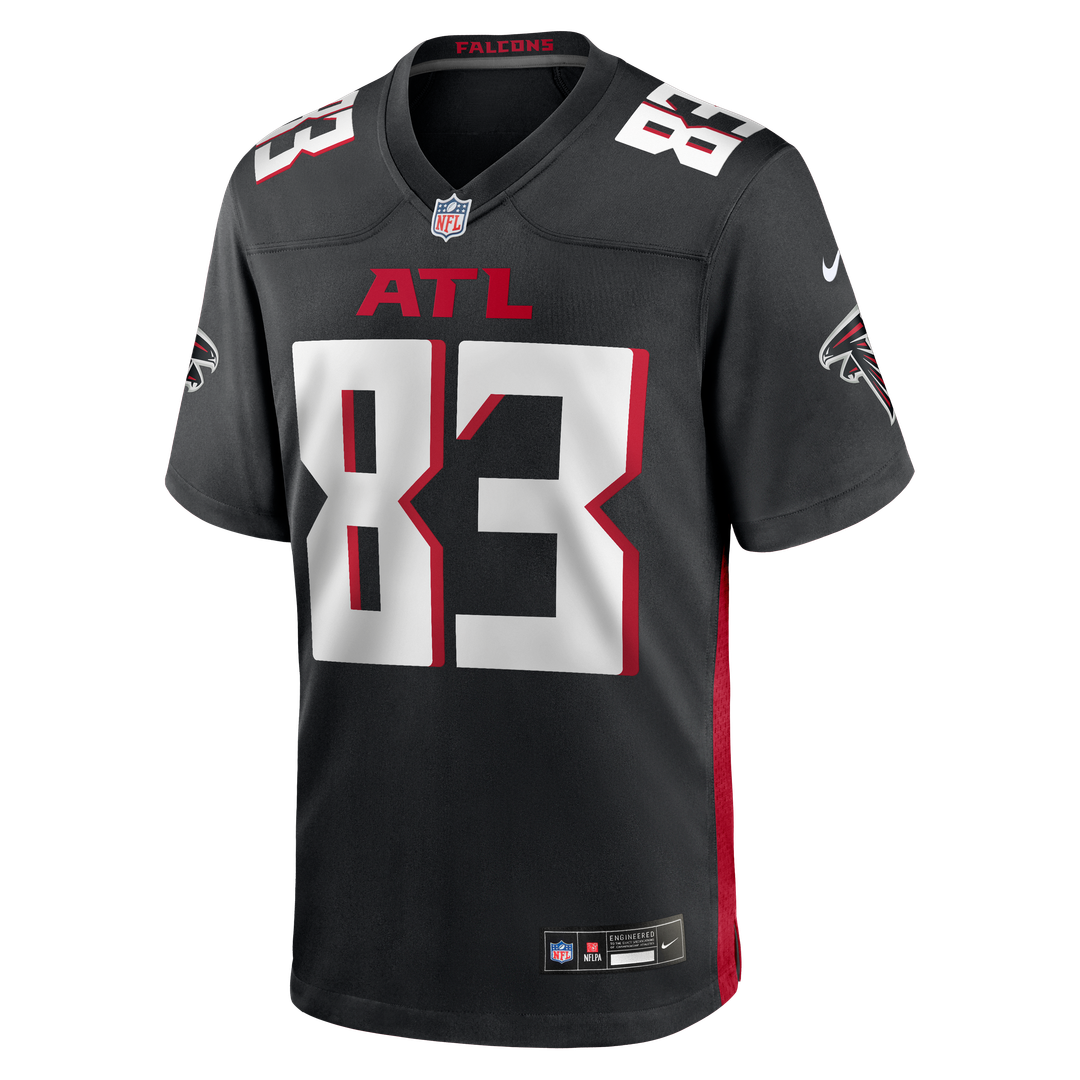 Deven Thompkins Atlanta Falcons Nike Black Team Game Jersey
