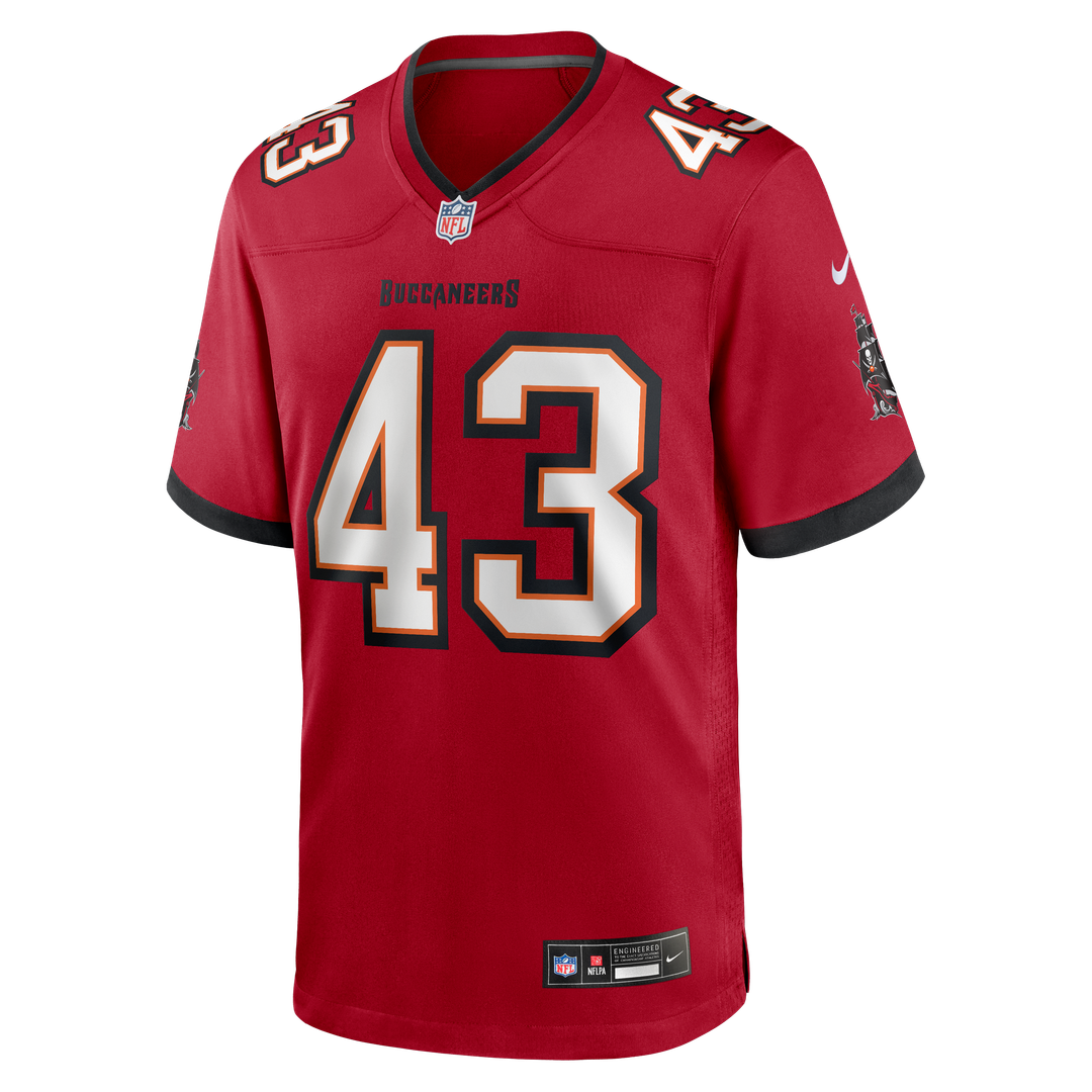 Chris Braswell Tampa Bay Buccaneers Nike Red Game Jersey