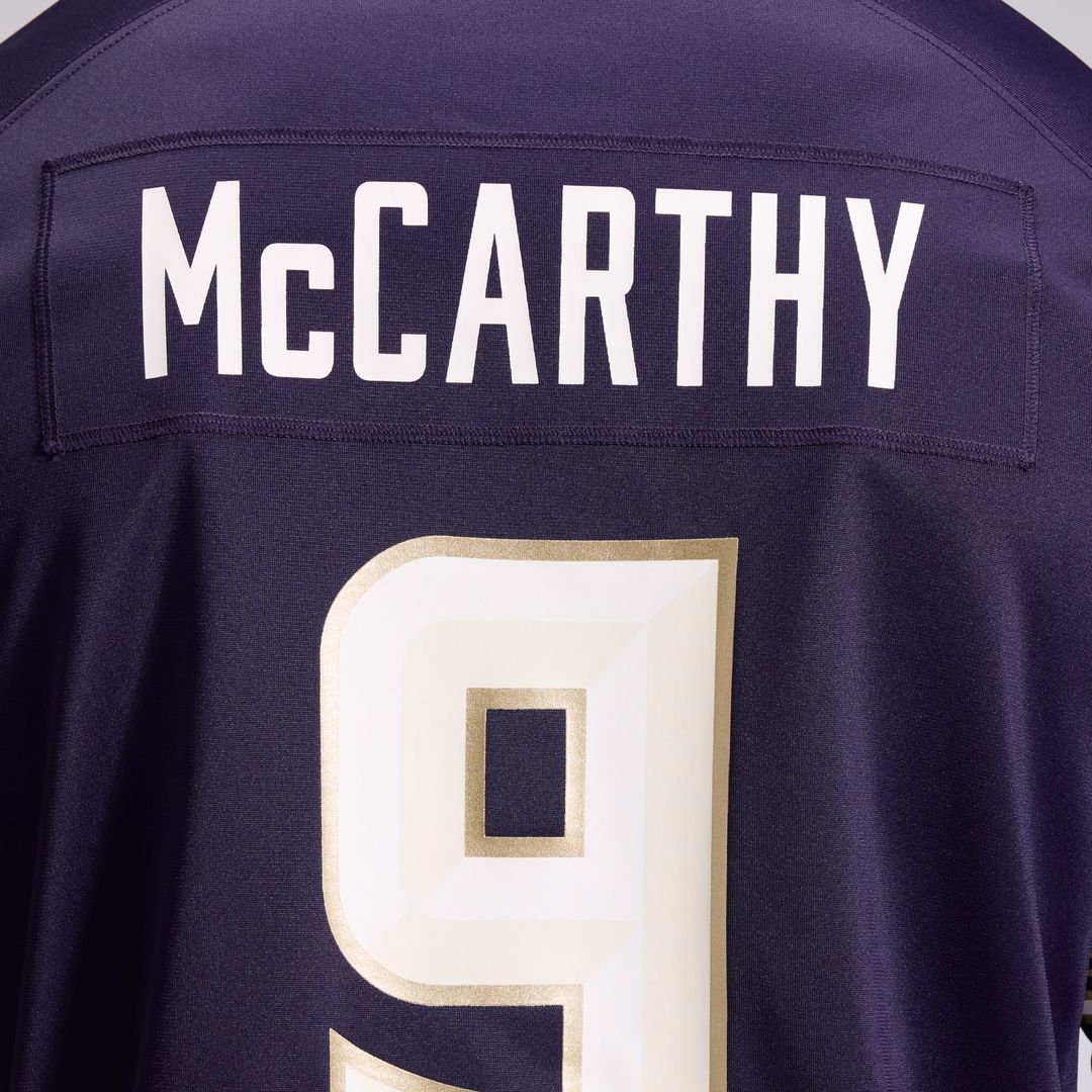 J.J McCarthy Minnesota Vikings Nike Purple 2026 Rivalries Collection Game Jersey