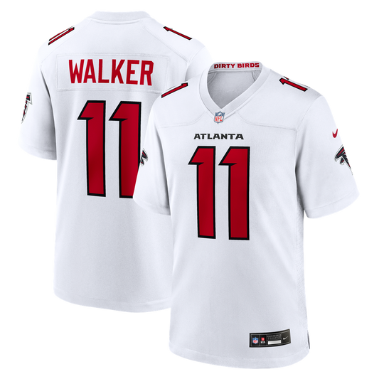 Jalon Walker Atlanta Falcons Nike White Game Jersey
